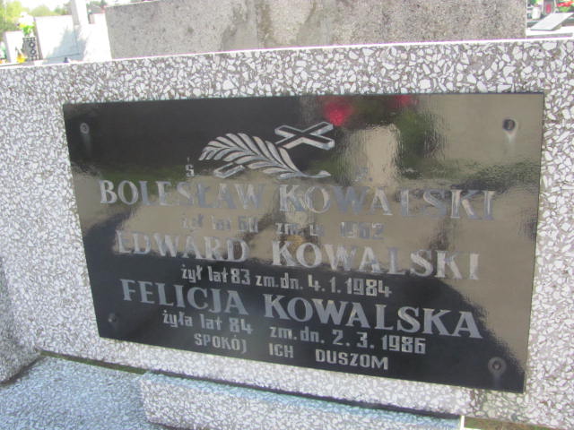 Edward Kowalski Poraj - Grobonet - Wyszukiwarka osób pochowanych