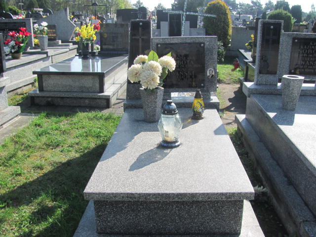 Grób Alfreda Iwańska
