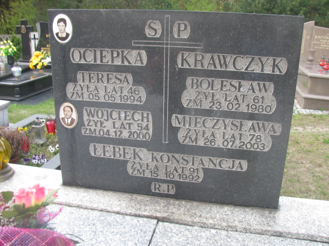 Wojciech Ociepka Poraj - Grobonet - Wyszukiwarka osób pochowanych