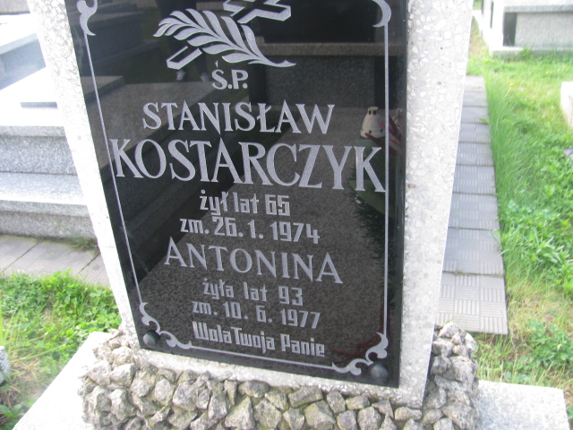 Antonina Kostarczyk Poraj - Grobonet - Wyszukiwarka osób pochowanych