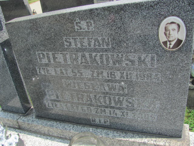 Stefan Pietrakowski  Poraj - Grobonet - Wyszukiwarka osób pochowanych