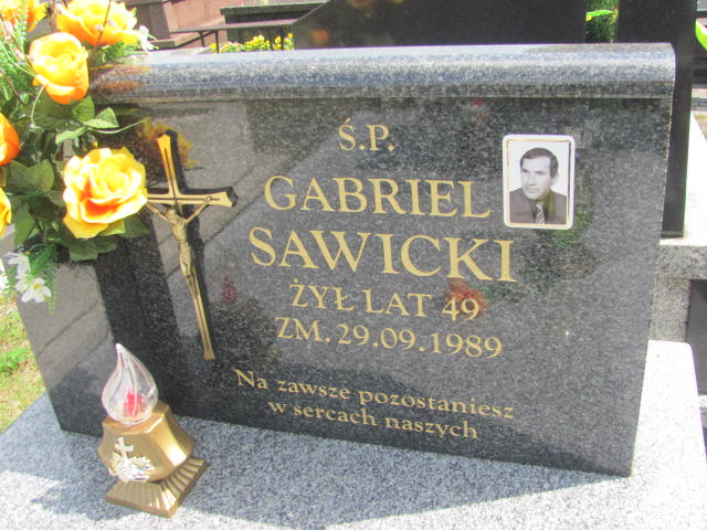 Gabriel Sawicki Poraj - Grobonet - Wyszukiwarka osób pochowanych