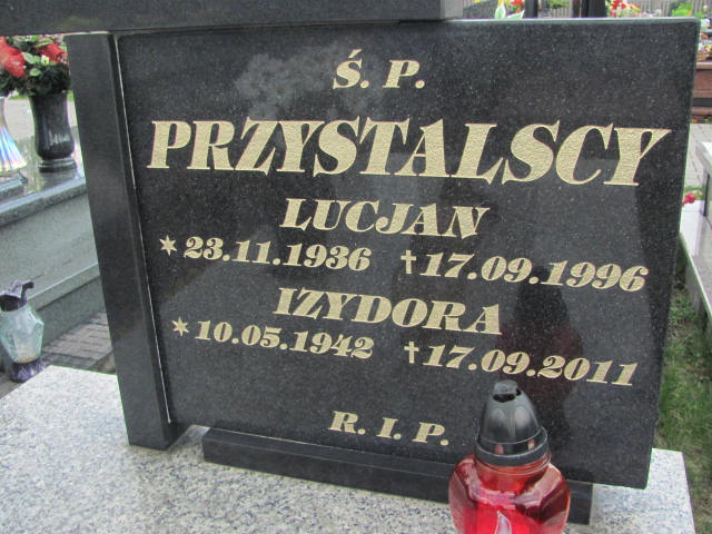 Lucjan Przystalski  1936 Poraj - Grobonet - Wyszukiwarka osób pochowanych