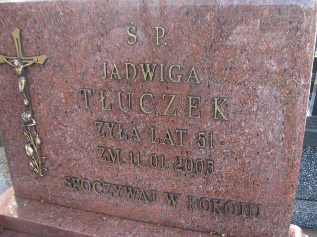 Jadwiga Tłuczek Poraj - Grobonet - Wyszukiwarka osób pochowanych